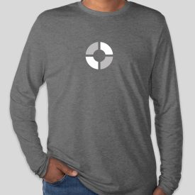 AAR grey long sleeve front AAR grey long sleeve front